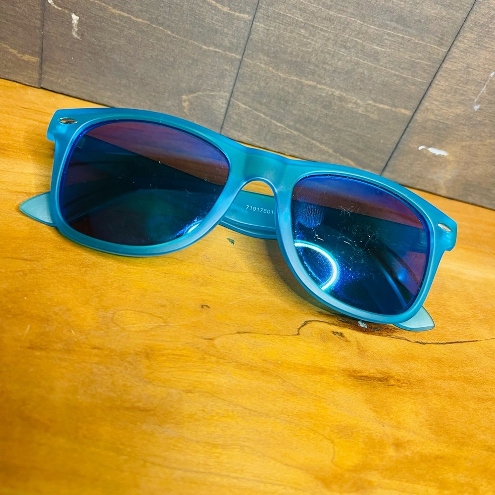 Blue sunglasses